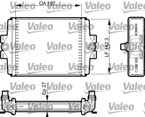 Billig VALEO 735467 - Kühler, Motorkühlung