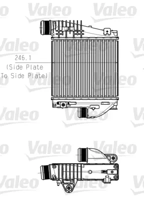 Günstig VALEO 818290 - Ladeluftkühler