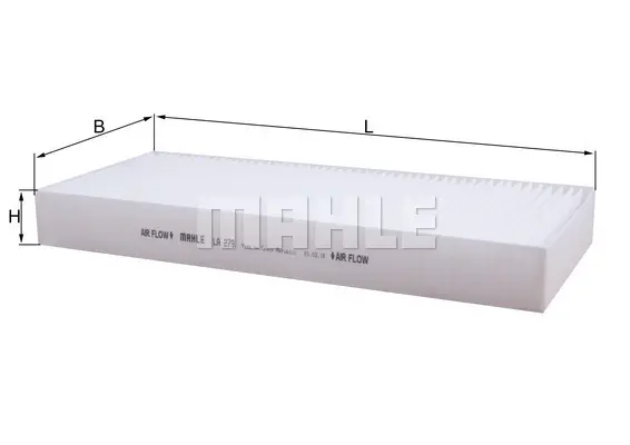 MAHLE LA 279 - Filter, Innenraumluft Sichere Zahlung