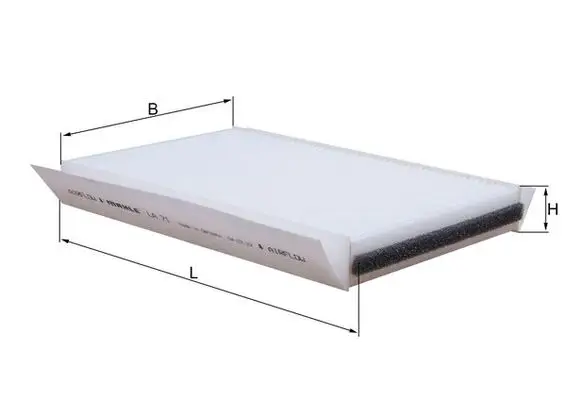 Neue Ware MAHLE LA 71 - Filter, Innenraumluft