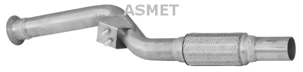 ASMET 02.051 - Abgasrohr Versand Am Gleichen Tag