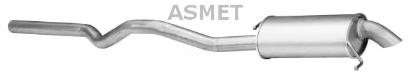 Sofort Bestellen ASMET 04.111 - Endschalldämpfer