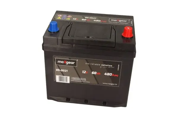 MAXGEAR 85-0021 - Starterbatterie - 60Ah 480 A 12 V Highlight