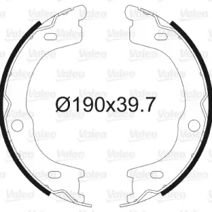 Neuheit VALEO 564188 - Bremsbackensatz, Feststellbremse