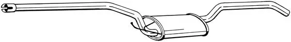 Top-Angebot BOSAL 286-545 - Endschalldämpfer