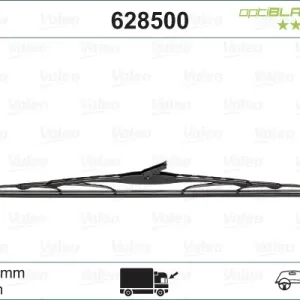 VALEO Scheibenwischer 628500 - OPTIBLADE TRUCKS Billig