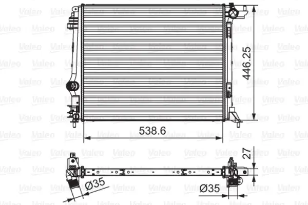 VALEO 701662 - Kühler, Motorkühlung Top-Preis