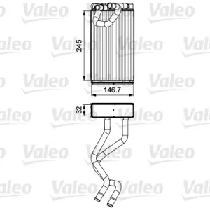 VALEO 811547 - Wärmetauscher, Innenraumheizung Angebot