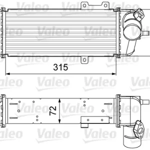 Heißes Angebot VALEO 818361 - Ladeluftkühler