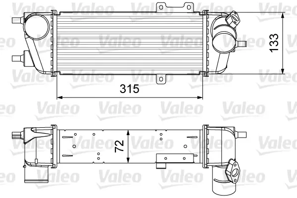 Heißes Angebot VALEO 818361 - Ladeluftkühler