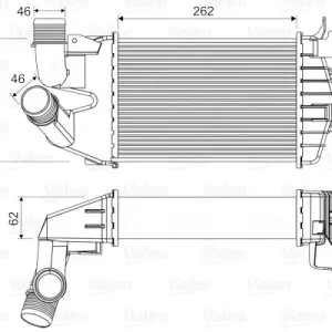 Neue Kollektion VALEO 818556 - Ladeluftkühler