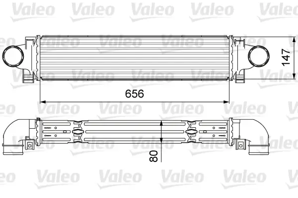 Günstig VALEO 818646 - Ladeluftkühler