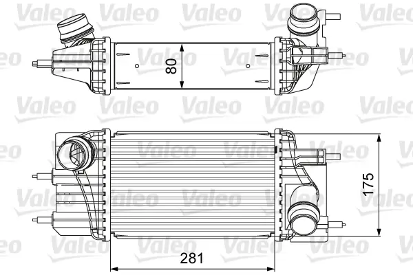 VALEO 818666 - Ladeluftkühler Kracherpreis