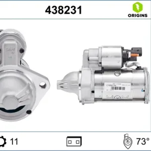 VALEO 438231 - Starter - VALEO ORIGINS NEW OE TECHNOLOGY Bestpreis