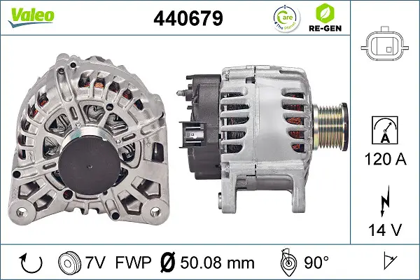 VALEO 440679 - Generator - VALEO RE-GEN REMANUFACTURED Bestpreis