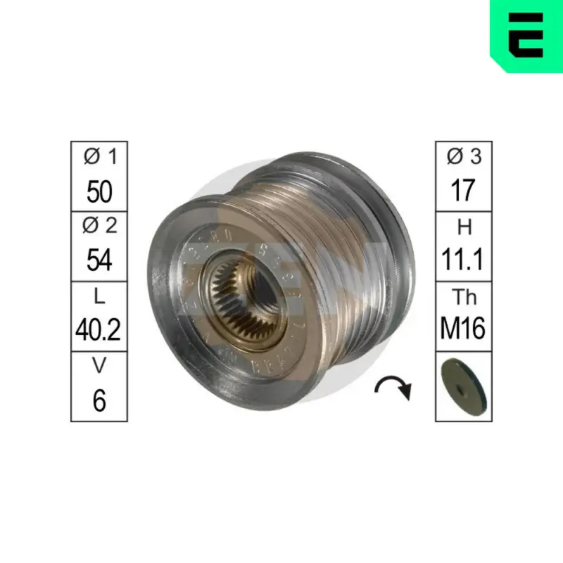 ERA ZN5395 - Generatorfreilauf Bestseller