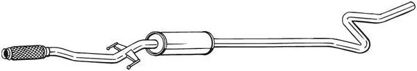 BOSAL 292-067 - Mittelschalldämpfer Bestseller