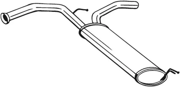 BOSAL 135-247 - Endschalldämpfer Sofort Bestellen