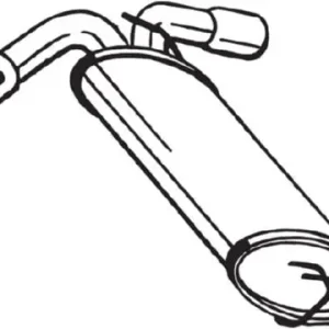 BOSAL 185-495 - Endschalldämpfer Preis Gesenkt