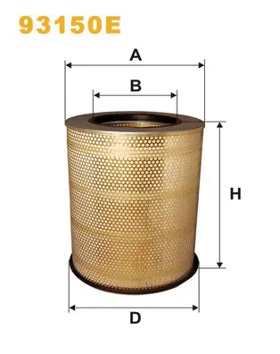 WIX FILTERS 93150E - Luftfilter Expressversand
