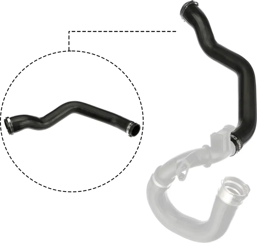 Neue Ware GATES 09-1393 - Ladeluftschlauch