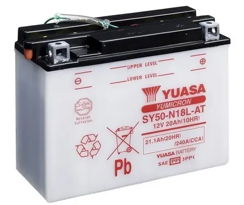 YUASA SY50-N18L-AT - Starterbatterie - YuMicron 21Ah 240 A 12 V Jetzt Kaufen