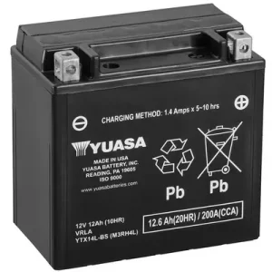 YUASA YTX14L-BS - Starterbatterie - Maintenance Free 13Ah 200 A 12 V Letzte Chance