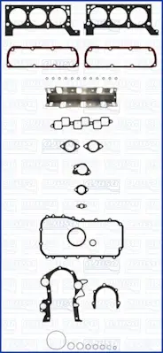 AJUSA 50233300 - Dichtungsvollsatz, Motor - FIBERMAX Top-Preis