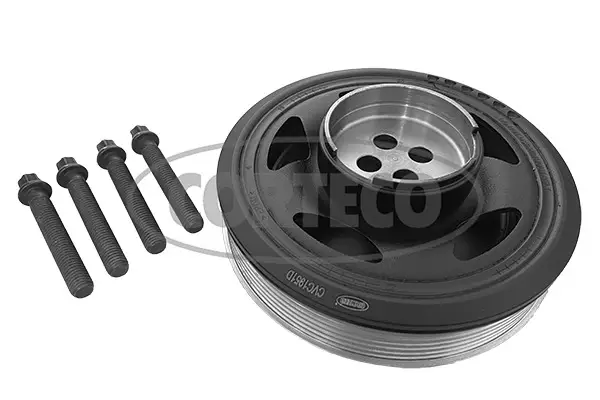Markenprodukt CORTECO 49444033 - Riemenscheibensatz, Kurbelwelle