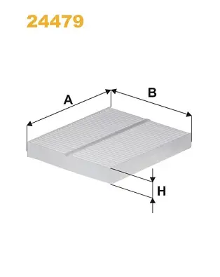 Jetzt Bestellen WIX FILTERS 24479 - Filter, Innenraumluft