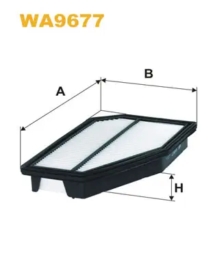 WIX FILTERS WA9677 - Luftfilter Preiswert