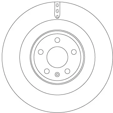 Knallerangebot TRW DF6343S - Bremsscheibe - TRW SINGLE