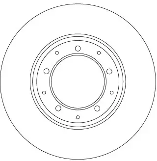 TRW DF6905 - Bremsscheibe Super-Preis