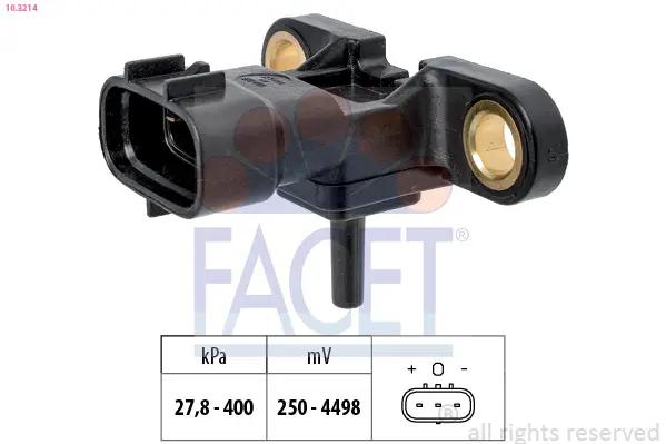 FACET 10.3214 - Luftdrucksensor, Höhenanpassung Knallerangebot