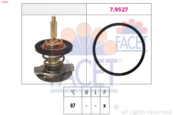 FACET 7.8807 - Thermostat, Kühlmittel Bestseller