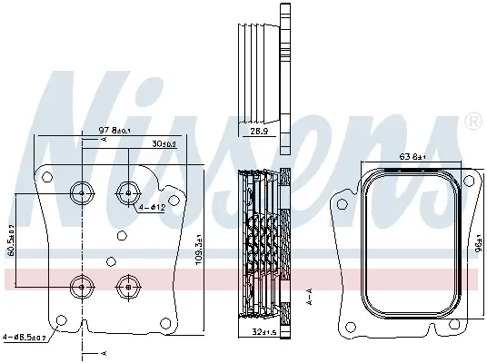 NISSENS 90777 - Ölkühler, Motoröl - ** FIRST FIT ** Letzte Chance