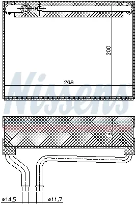 NISSENS 92186 - Verdampfer, Klimaanlage Billig