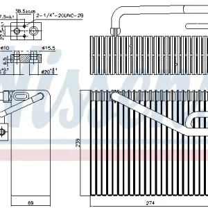 Preis Gesenkt NISSENS 92211 - Verdampfer, Klimaanlage
