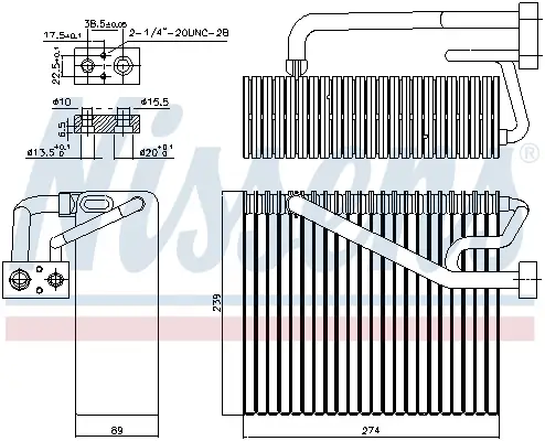 Preis Gesenkt NISSENS 92211 - Verdampfer, Klimaanlage