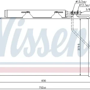 Begrenztes Angebot NISSENS 940100 - Kondensator, Klimaanlage - ** FIRST FIT **