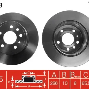 Günstig TRW DF2773 - Bremsscheibe