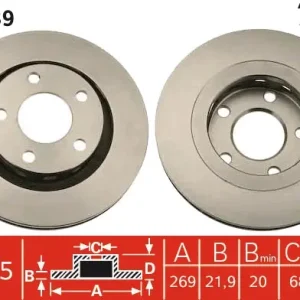 Beliebt TRW DF4239 - Bremsscheibe