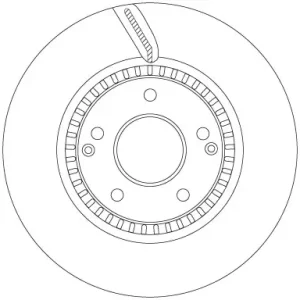 Direkt Vom Hersteller TRW DF6884S - Bremsscheibe - TRW SINGLE
