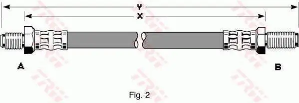 TRW PHC137 - Bremsschlauch Saisonangebot
