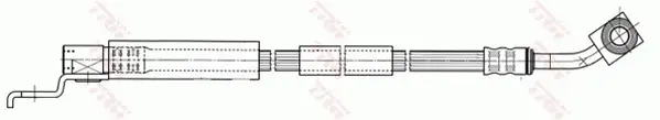 TRW PHD441 - Bremsschlauch Versand Am Gleichen Tag