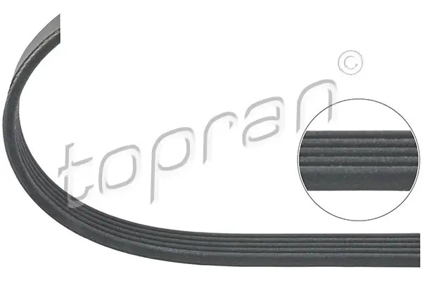 TOPRAN 205 742 - Keilrippenriemen Mega-Angebot