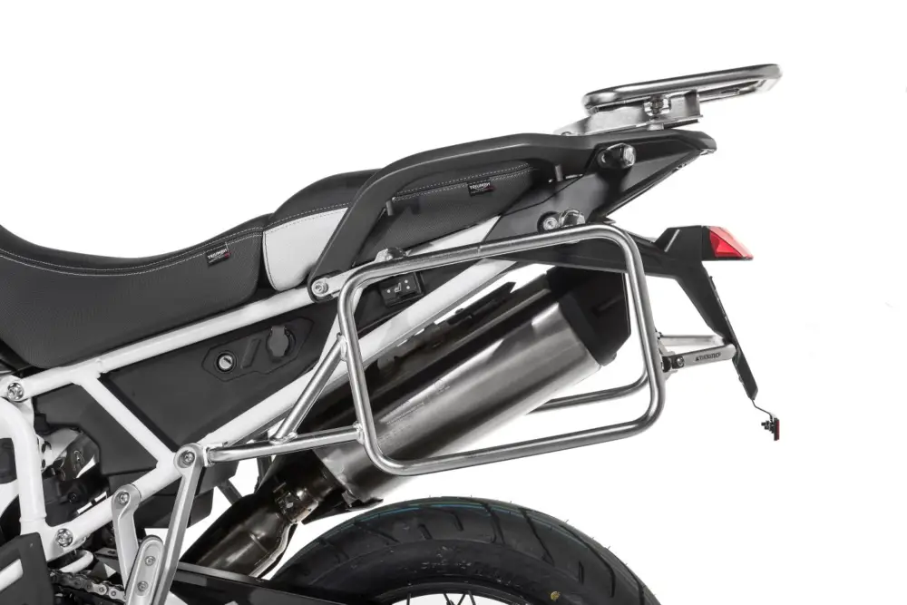 Jetzt Kaufen Motorrad Kofferträger Edelstahl für Triumph Tiger 900