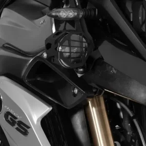 Zusatzscheinwerfer LED Satz Nebel rechts/Fernlicht links, schwarz, BMW R1200GS ab 2013 Geprüft