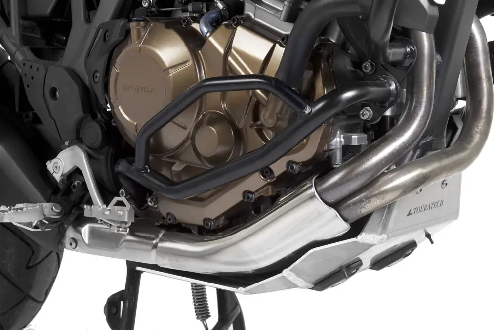 Billig Motorsturzbügel, Edelstahl schwarz, für Honda CRF1000L Africa Twin