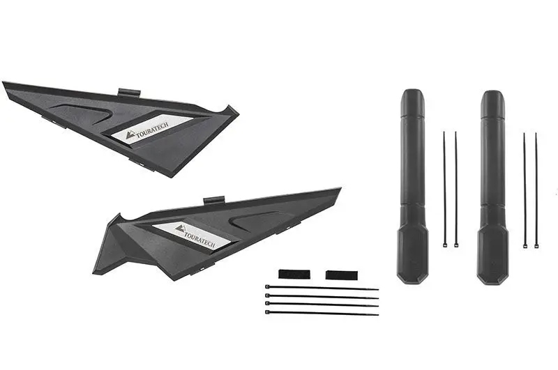 Echt Set Seitendeckel und Rahmenschutz klein für BMW R1250GS/ R1200GS (LC)/BMW R1200GS Adventure (LC), (links und rechts)